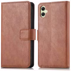 imoshion Étui de télephone portefeuille de luxe Samsung Galaxy A05s - Marron