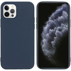 imoshion Coque Couleur Apple iPhone 12 (Pro) - Bleu foncé