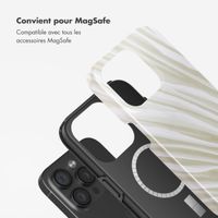 Selencia Coque arrière Vivid avec MagSafe Apple iPhone 15 Pro - Nature Light Brown