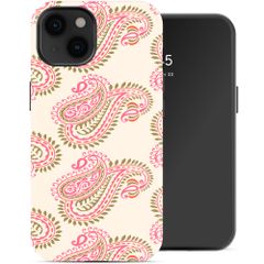 Selencia Coque arrière Vivid Apple iPhone 14 - Paisley Blush