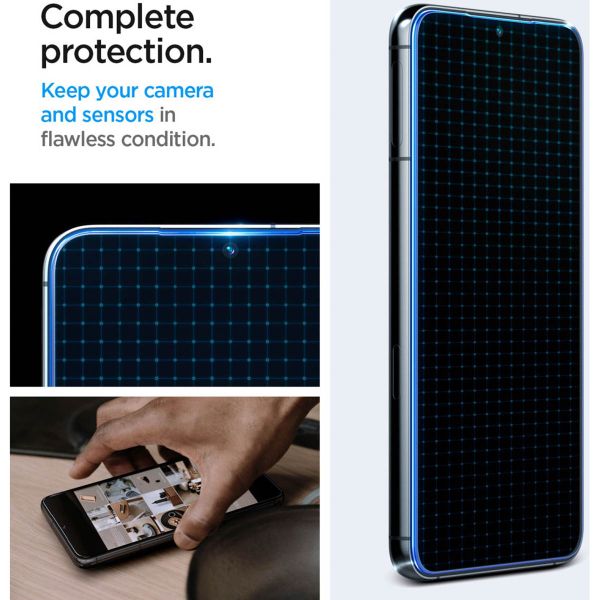 Spigen Protection d'écran en verre trempé GLAStR Fit 2 Paquets + Applicator Samsung Galaxy S23 Plus