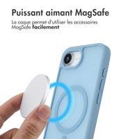 imoshion Coque Color Guard avec MagSafe Apple iPhone 17e / 16e - Bleu clair