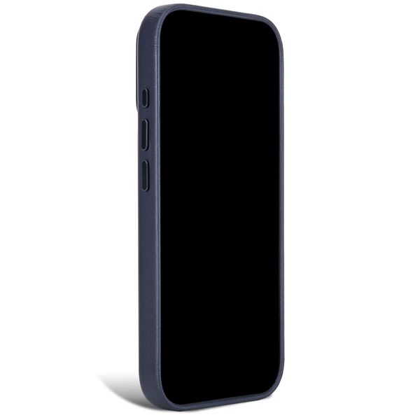 Decoded Coque en cuir MagSafe Apple iPhone 18 Pro Max / 17 Pro Max - Midnight