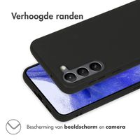 Accezz Coque Couleur Samsung Galaxy S23 Plus - Noir