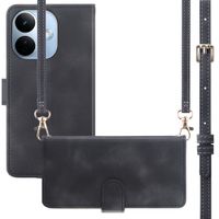 imoshion Etui de télephone portefeuille avec cordon Xiaomi Redmi Note 17 Pro Max - Noir