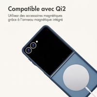 imoshion Coque Color Guard avec MagSafe Samsung Galaxy Z Flip 8 - Bleu foncé
