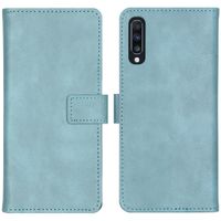 imoshion Étui de télephone portefeuille de luxe Samsung Galaxy A70 - Bleu clair