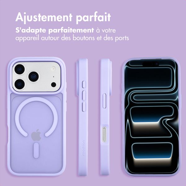imoshion Coque Color Guard avec MagSafe Apple iPhone 17 Pro Max - Lilas