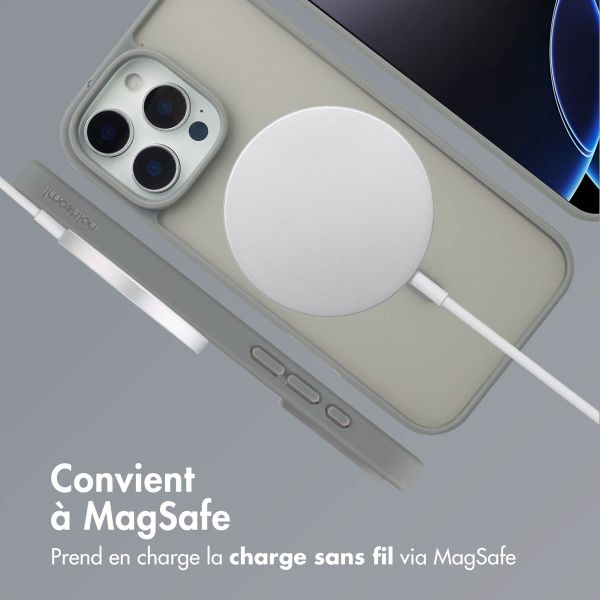 imoshion Coque Color Guard avec MagSafe Apple iPhone 16 Pro Max - Gris