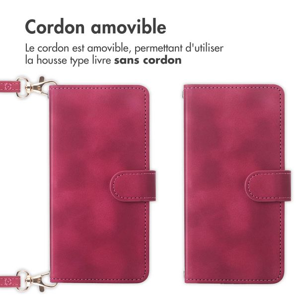 imoshion Etui de télephone portefeuille avec cordon Google Pixel 9A - Rouge