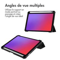 imoshion Coque tablette rigide Trifold Apple iPad Mini 7 (2024) / iPad Mini 6 (2021) - Noir