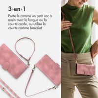 imoshion Etui de télephone portefeuille avec cordon Samsung Galaxy A25 (5G) - Rose