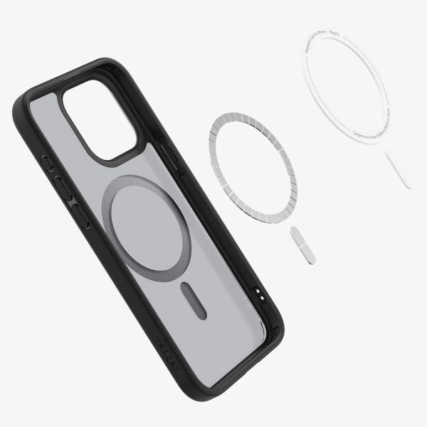 Spigen Coque Ultra Hybrid MagSafe Apple iPhone 15 Pro - Frost Black