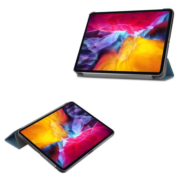 imoshion Coque tablette Trifold Apple iPad Pro 11 (2022 / 2021 / 2020 / 2018) - Vert foncé