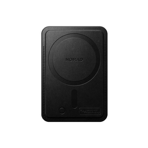 Nomad Horween Portefeuille Mag en cuir avec Apple Find My Tracking - Black