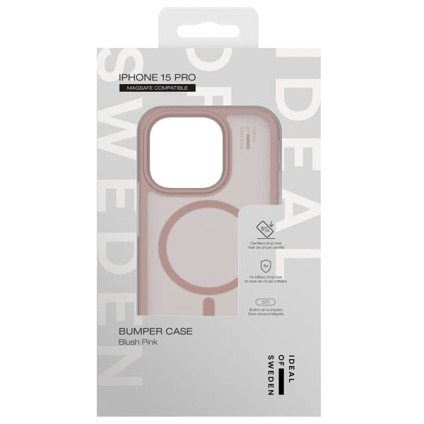 iDeal of Sweden Coque Bumper MagSafe Apple iPhone 15 Pro - Blush Pink