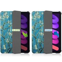 imoshion Coque tablette Design Trifold Apple iPad Mini 7 (2024) / iPad Mini 6 (2021) - Green Plant