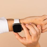 imoshion Bracelet en silicone⁺ Apple Watch | 44/45/46/49 mm - Taille M/L - Blanc