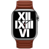 Apple Bracelet Leather Link Apple Watch | 38/40/41/42 mm - Taille S/M - Umber