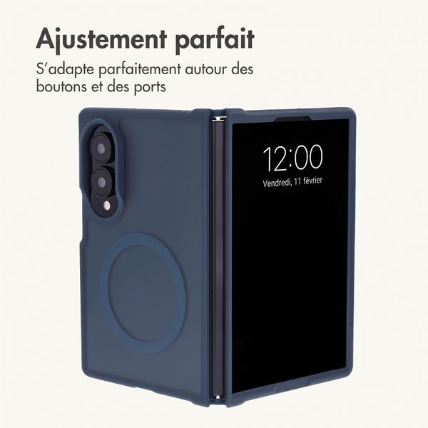imoshion Coque Color Guard avec MagSafe Samsung Galaxy Z Fold 8 - Bleu foncé