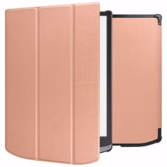 imoshion Étui de liseuse portefeuille Slim Hard Pocketbook InkPad X Pro - Rose Doré