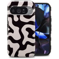 Selencia Coque arrière Vivid Google Pixel 10 / 10 Pro - Art Wave Black
