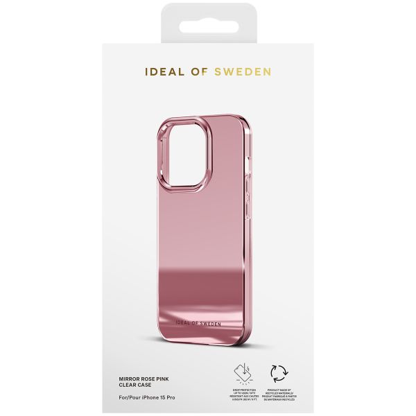 iDeal of Sweden Coque miroir Apple iPhone 15 Pro - Rose