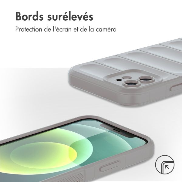 imoshion EasyGrip Backcover Apple iPhone 12 - Gris