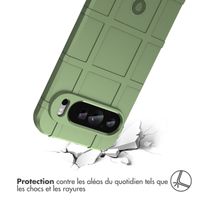 imoshion Coque Rugged Shield Google Pixel 9 Pro XL - Vert foncé