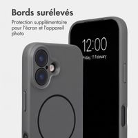 Accezz Coque Grip avec MagSafe Apple iPhone 17 - Gris