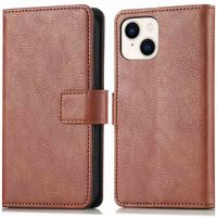 imoshion Étui de télephone portefeuille de luxe Apple iPhone 15 - Marron