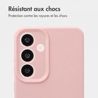 imoshion Coque arrière Texture Samsung Galaxy S25 - Rose