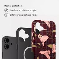 Selencia Coque arrière Vivid avec MagSafe Apple iPhone 16 - Autumn Muse