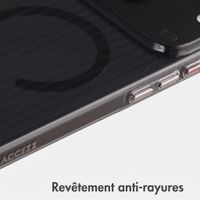 Accezz Coque arrière Lite avec MagSafe | Fluted | Apple iPhone 18 Pro Max / 17 Pro Max - Noir