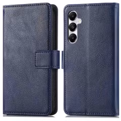 imoshion Étui de télephone portefeuille de luxe Samsung Galaxy A15 (5G/4G) - Bleu foncé