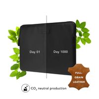 dbramante1928 Skagen Pro - Pochette ordinateur 13 pouces - Cuir véritable - Apple MacBook Pro 13 pouces / Air 13 pouces - Black
