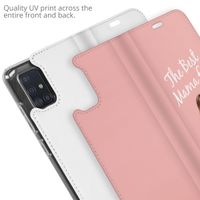 Concevez votre propre housse portefeuille Samsung Galaxy A51 - Blanc