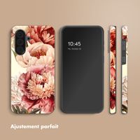 Selencia Coque arrière Vivid Samsung Galaxy A37 (5G) - Vintage Peony