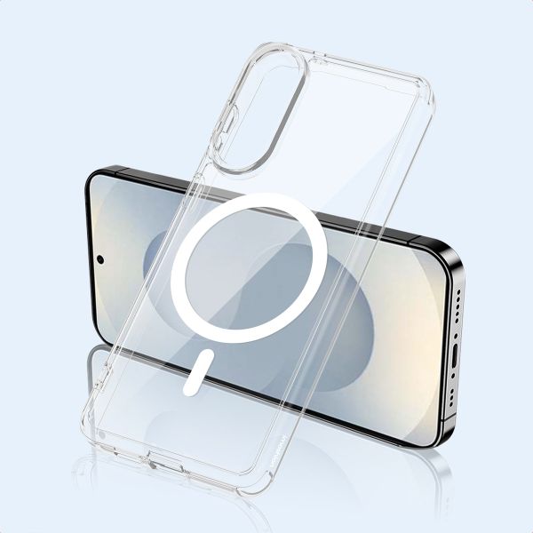 imoshion Coque arrière de protection avec MagSafe Samsung Galaxy S25 Edge - Transparent