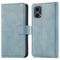 imoshion Étui de télephone portefeuille de luxe Motorola Moto G85 - Bleu clair