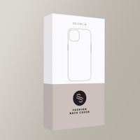 Selencia Coque arrière Croco avec MagSafe Apple iPhone 17 - Choco Brown