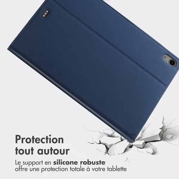 Accezz Coque tablette Classic Apple iPad Air 11 pouces (2026) M4 / (2025) M3 / (2024) M2 / Air 5 (2022) / Air 4 (2020) - Bleu foncé