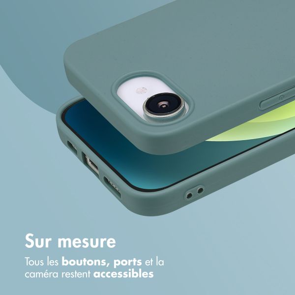 imoshion Coque Couleur Apple iPhone 17e / 16e - Pine Green