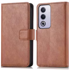 imoshion Étui de télephone portefeuille de luxe Oppo A80 5G - Marron