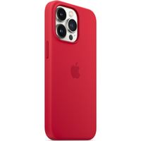 Apple Coque en silicone MagSafe Apple iPhone 13 Pro Max - Rouge