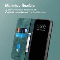 imoshion Étui de téléphone portefeuille Slim Samsung Galaxy A27 (5G) - Vert