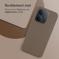 imoshion Coque Couleur Xiaomi Redmi 15C (5G) - Marron