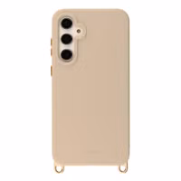 Selencia Coque arrière Rivièra avec MagSafe avec crochets amovibles Samsung Galaxy S23 FE - Milky Latte