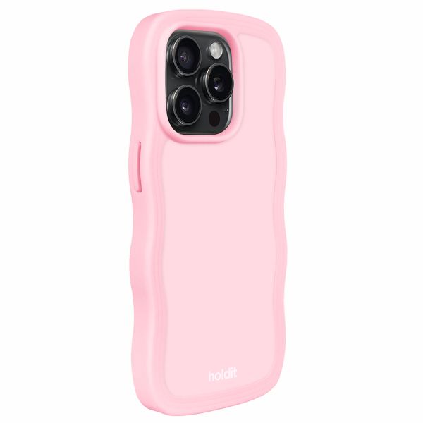 Holdit Coque Wavy Apple iPhone 14 Pro - Rose