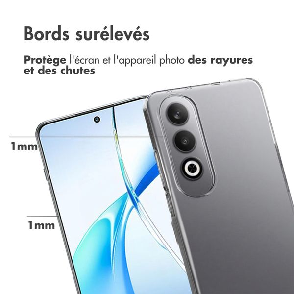 Accezz Coque Clear OnePlus Nord CE 4 - Transparent
